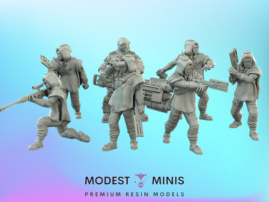 6pc Scrapper Troopers - 28mm - 40mm Scale | Star Wars Legion Mini