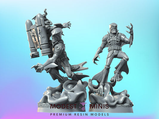 Shark Commander - 28mm - 40mm Scale | Star Wars Legion Mini | War Bear