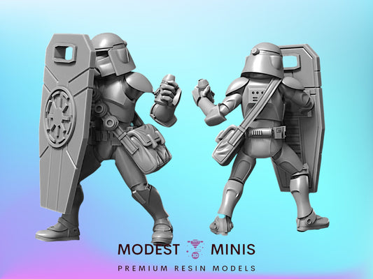 Steadfast Shield Vanguard - 28mm - 40mm Scale WB Star Wars Mini