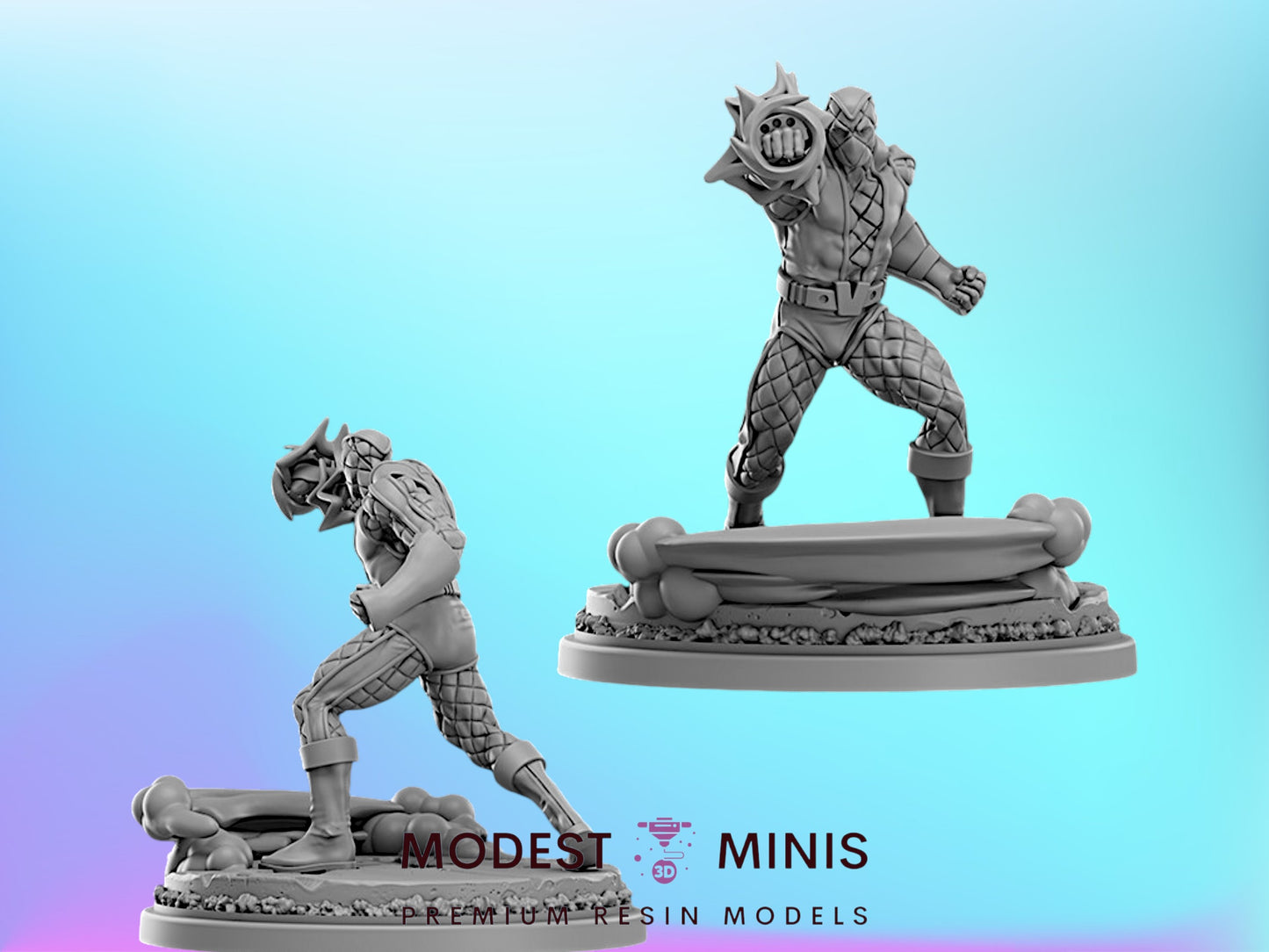 Shockwave Criminal | 32mm - 40mm Mini | Crisis Protocol Proxy | Superhero | Hall of Heroes