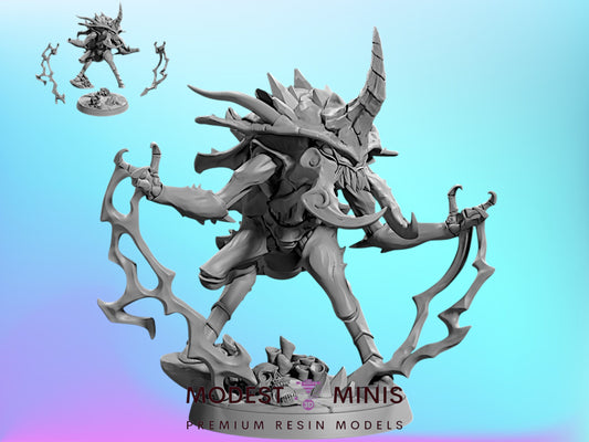 Skarnith Scuttler Psionic | 28mm - 75mm Scale Resin Minis | DnD | Frostgrave Artisan Guild Brood