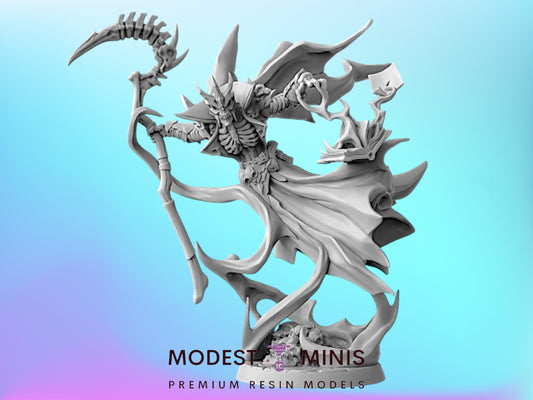 Skulkator the Lich Skeleton | 28mm - 75mm Scale Resin Minis | DnD | Artisan Guild