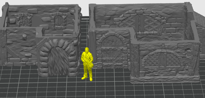 Small Desert Houses | 28mm - 40mm Scale | Desert Terrain | Scatter | EC3D