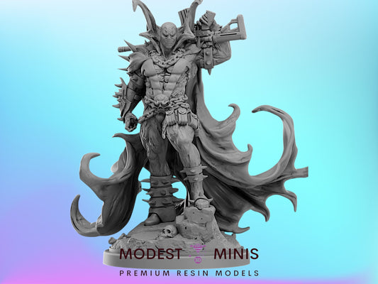 Hells One | 32mm - 40mm Mini | Crisis Protocol Proxy | Superhero | Hall of Heroes