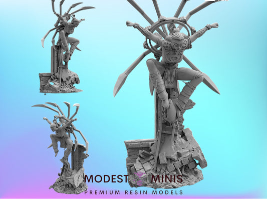 Spider Weaver | 32mm - 40mm Mini | Crisis Protocol Proxy | Superhero | Trident