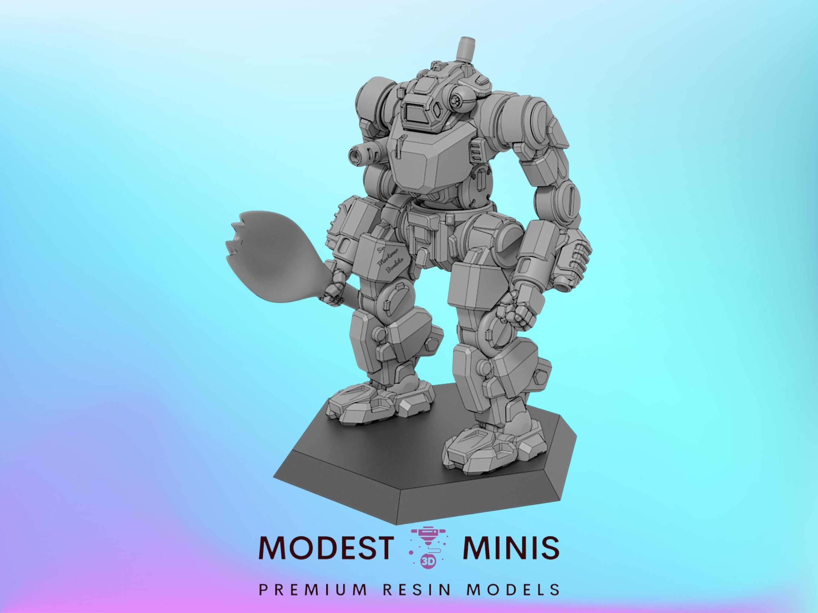 Gobo MBT Tank | 1:265 | 285 | 6mm Battletech Scale | – Modest Minis Studio