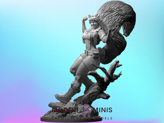 Legion Squirrel - 32mm - 40mm Mini | DnD Mini | Superhero