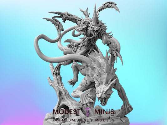 Stalkerfiend | 28mm - 75mm Scale Resin Minis | DnD | Frostgrave Artisan Guild Bonegnashers