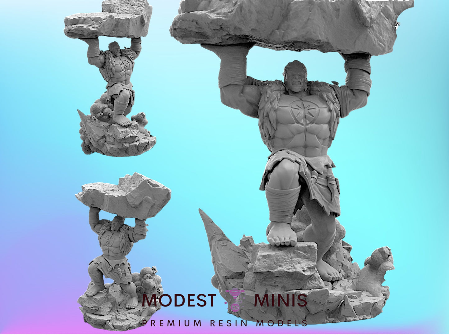 Star Brand | 32mm - 40mm Mini | Crisis Protocol Proxy | Superhero | Trident