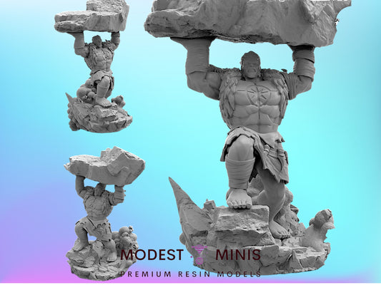 Star Brand | 32mm - 40mm Mini | Crisis Protocol Proxy | Superhero | Trident