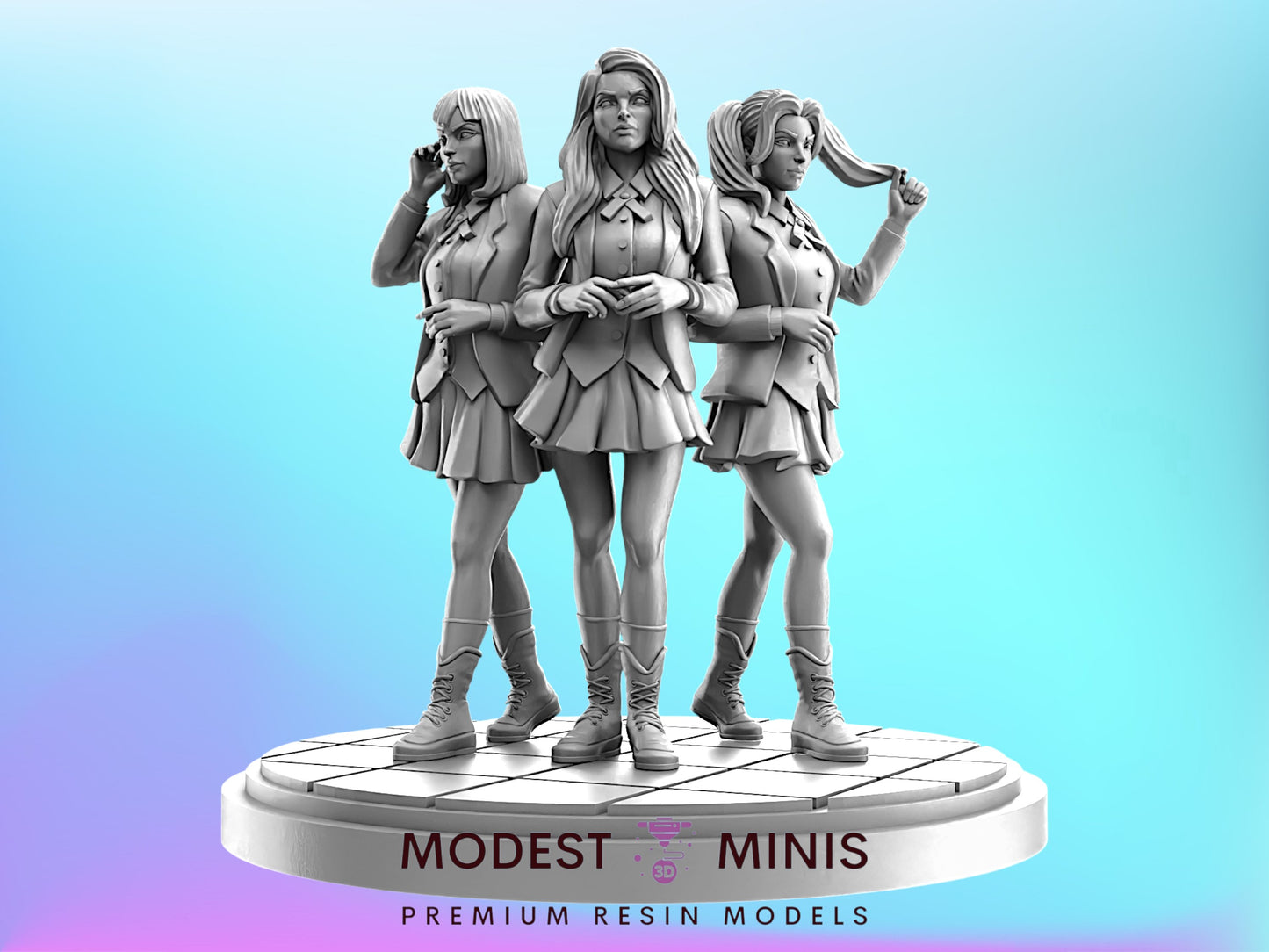 Frosty Triplets - 32mm - 40mm Mini | Crisis Protocol Proxy | C27