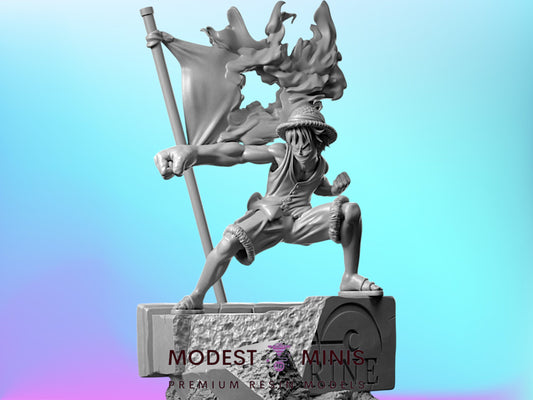 Straw Hat Captain | 32mm - 40mm Mini | Crisis Protocol Proxy | Superhero | Legion