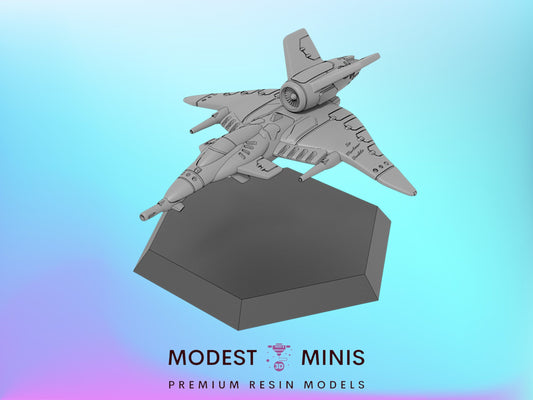 Sullochka ModP Plane Aerospace | 1:265 | 285 | 6mm Battletech Scale | Sir Mortimer