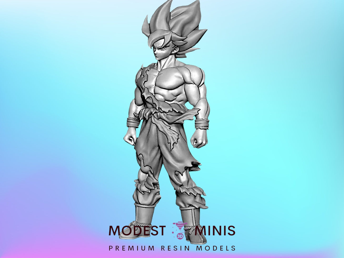 DBZ Super Carrot - 32mm Scale DnD Miniature | Anime | JRPG Mini - RN Estudio