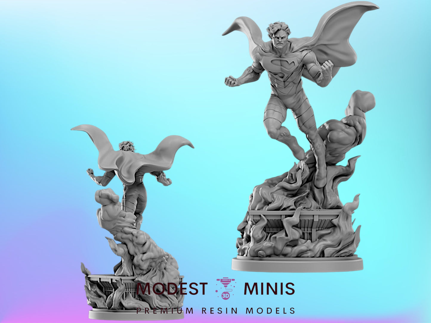 Absolute Paragon | 32mm - 40mm Mini | Crisis Protocol Proxy | Superhero | Hall of Heroes