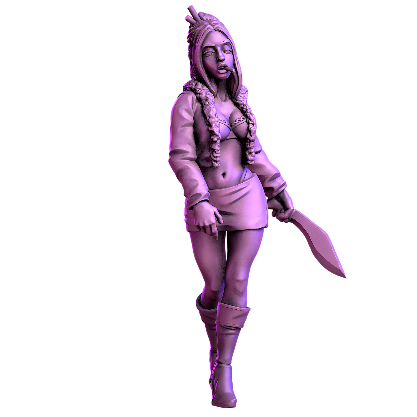 Zombie Nightclub and Survivors | 28mm - 100mm Scale Resin Mini | Zombicide | Vaultz