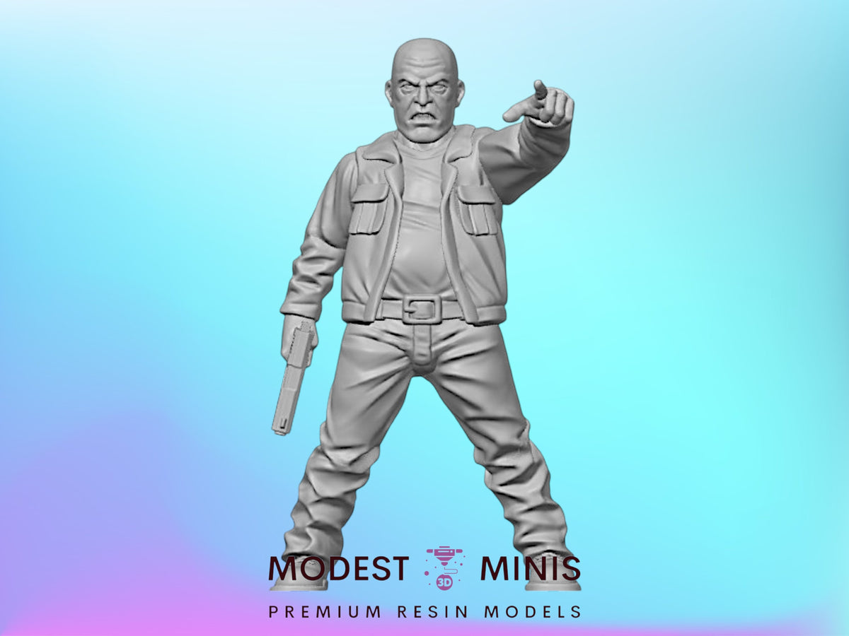 Survivor Derek | 28mm - 100mm Scale Resin Mini | Zombicide