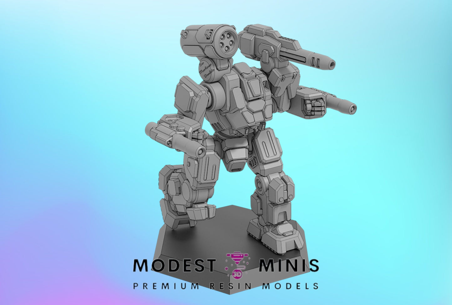 SWORDI MOD 1 Medium | 1:265 | 285 | 6mm Battletech Scale | Sir Mortimer
