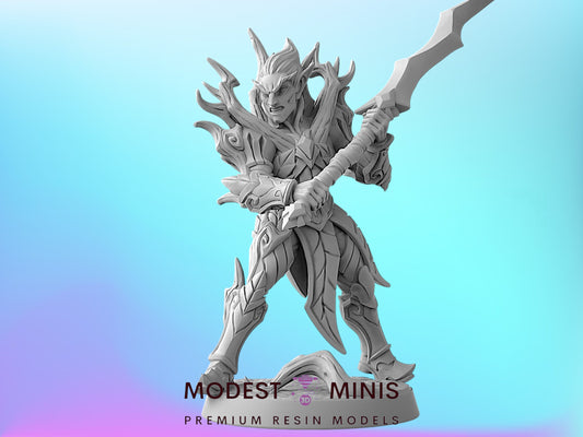 Sylvan Knight A | 28mm - 75mm Scale Resin Minis | DnD | Artisan Guild