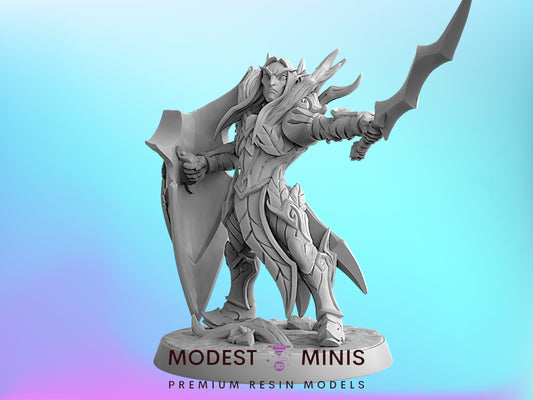 Sylvan Knight C | 28mm - 75mm Scale Resin Minis | DnD | Artisan Guild