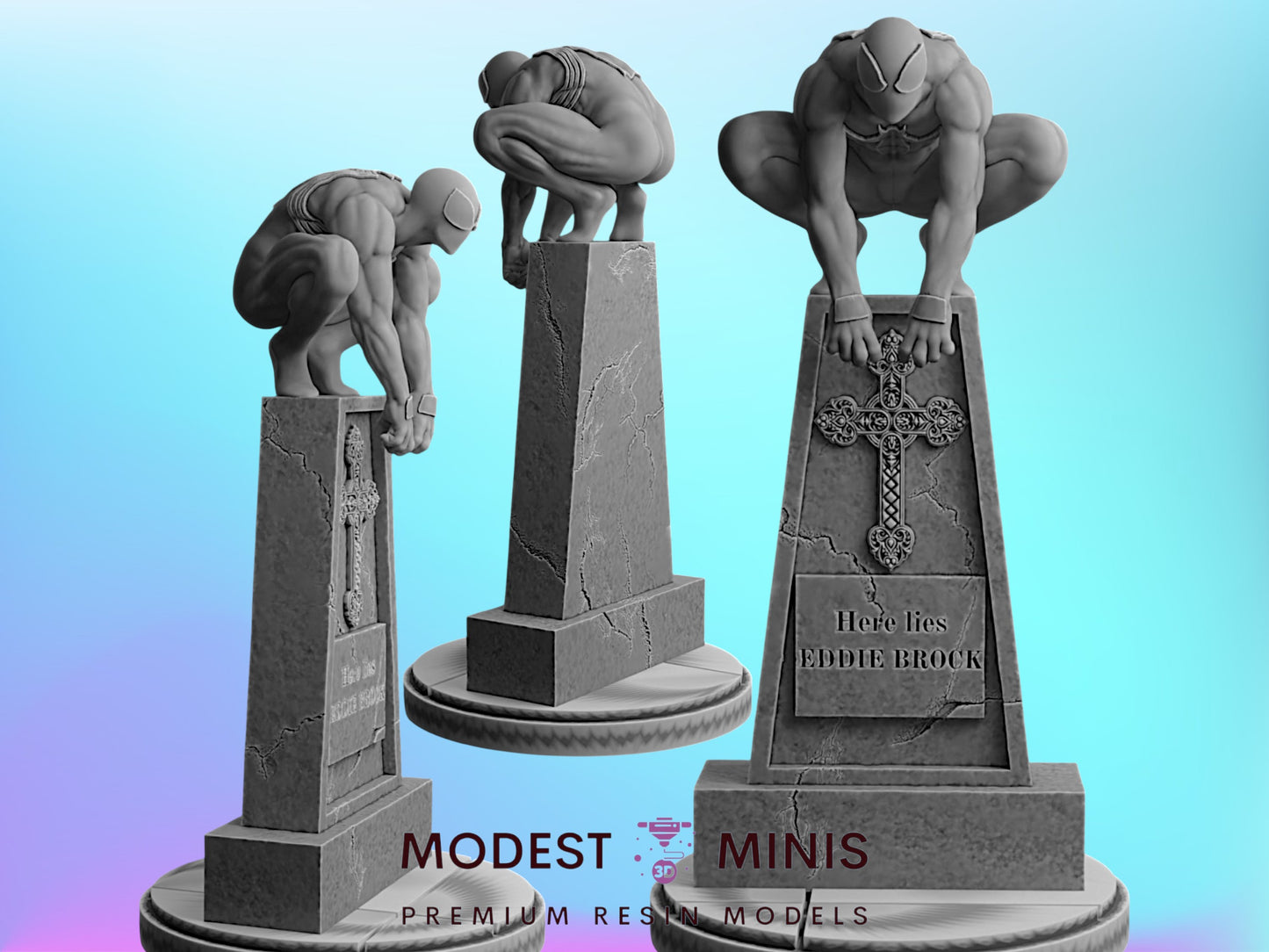 Symbiote | 32mm - 40mm Mini | Crisis Protocol Proxy | Superhero | Legion