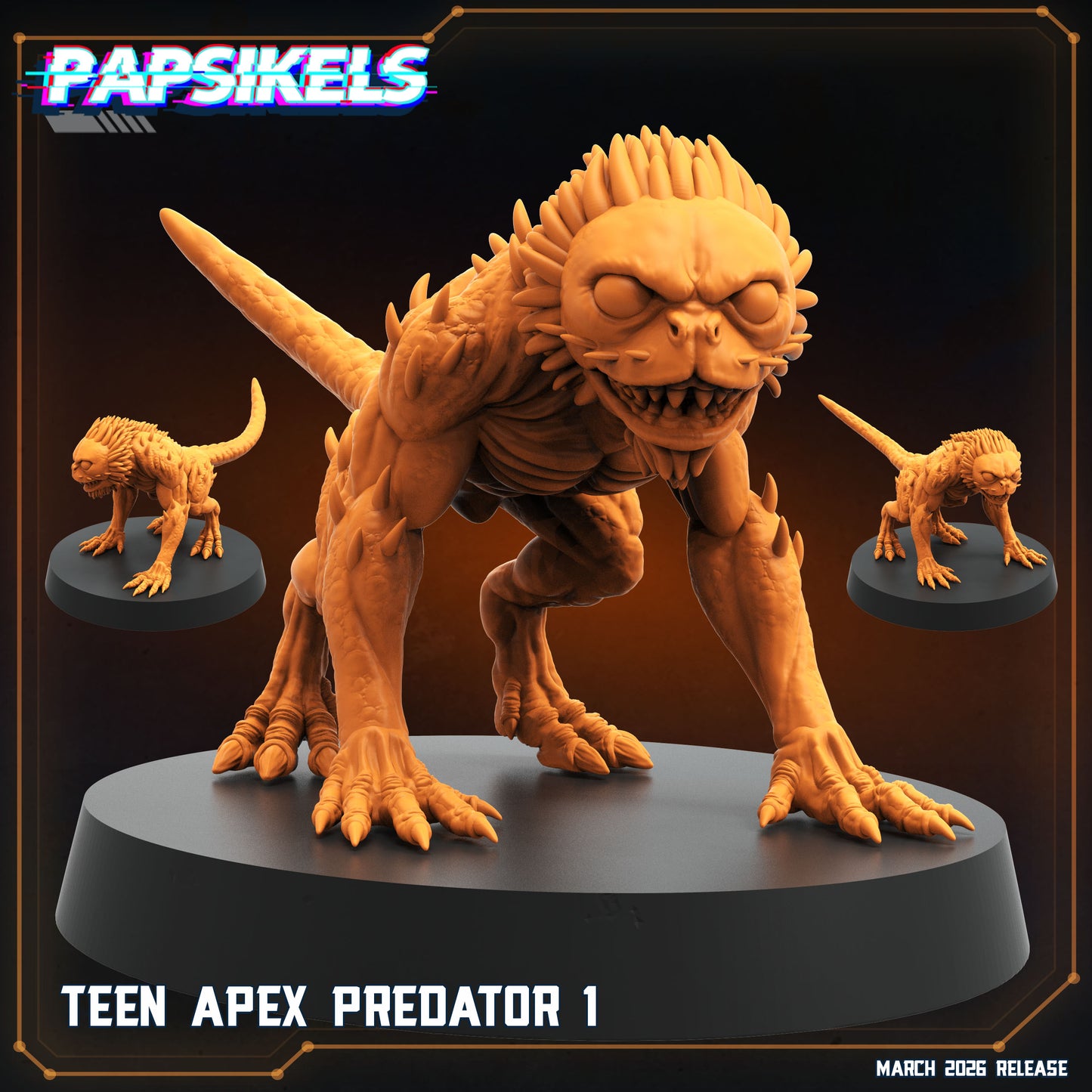 Teen Apex Predator - 32mm Scale Predator Proxy | Papsikels