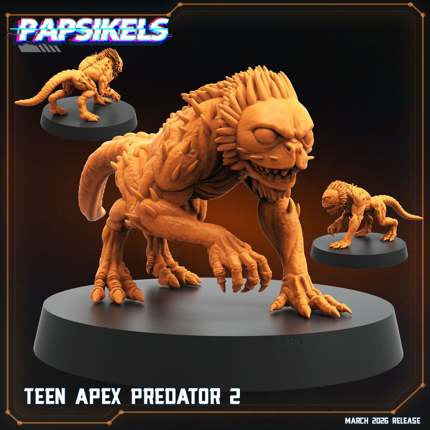 Teen Apex Predator - 32mm Scale Predator Proxy | Papsikels