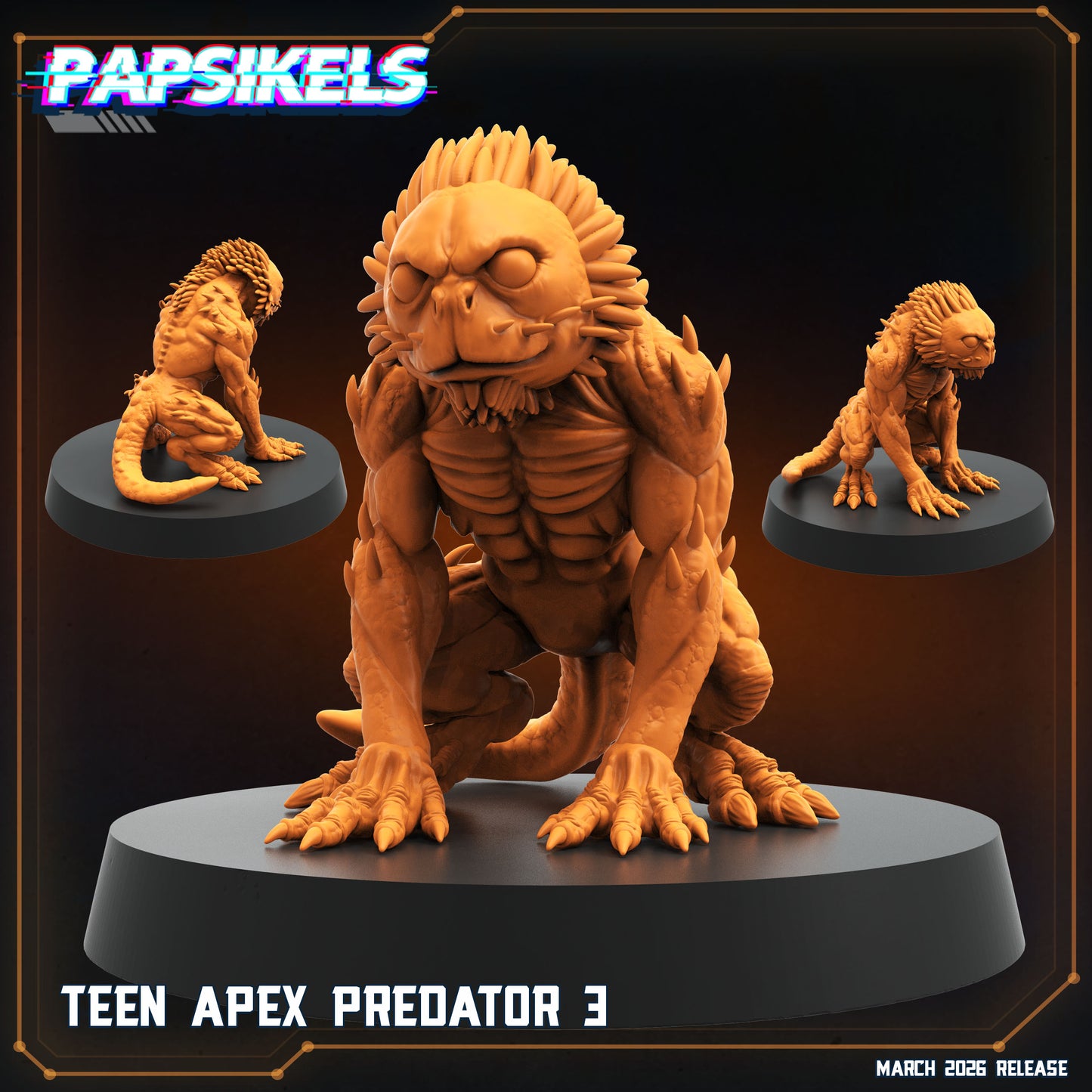 Teen Apex Predator - 32mm Scale Predator Proxy | Papsikels