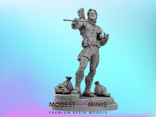 Tactical Outlaw | 32mm - 40mm Mini | Crisis Protocol Proxy | Superhero | Hall of Heroes