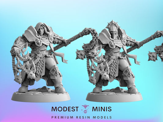 Requiem Templar D | 28mm - 75mm Scale Resin Minis | DnD | Artisan Guild