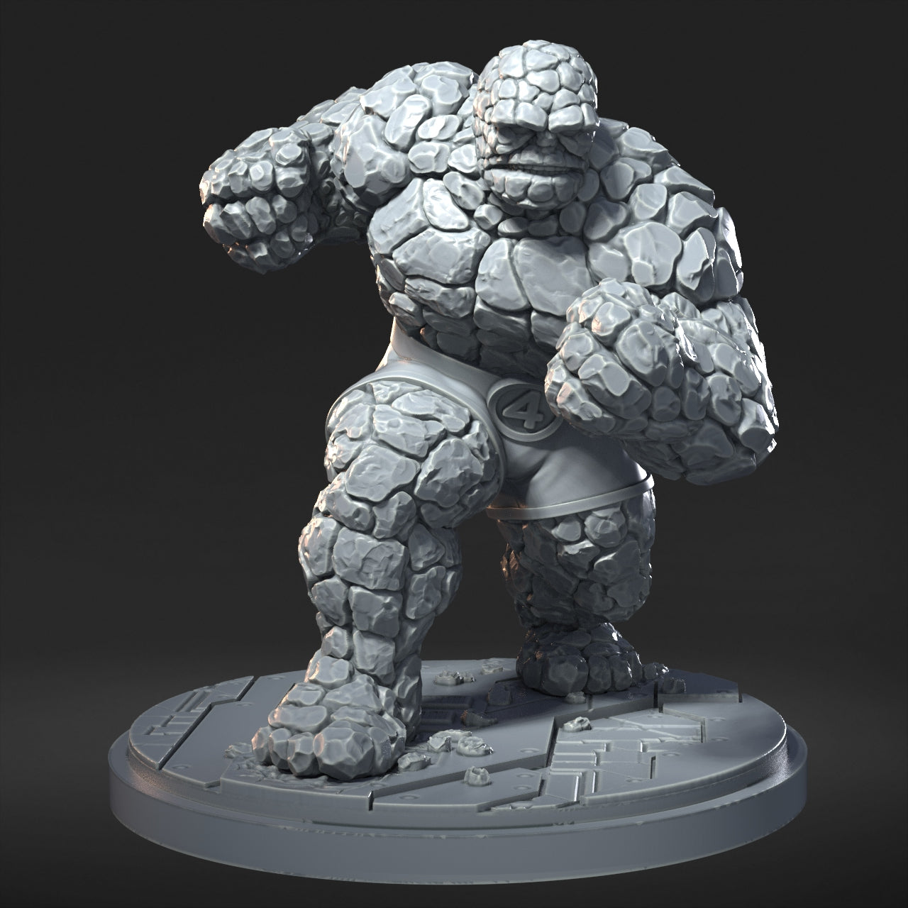 Fantastic Family - FF4 32mm - 40mm Mini | DnD Mini | Superhero | RN Estudio
