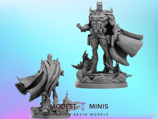 Flashpoint Knight | Batman 32mm - 40mm Mini | Crisis Protocol Proxy | Superhero | Hall of Heroes