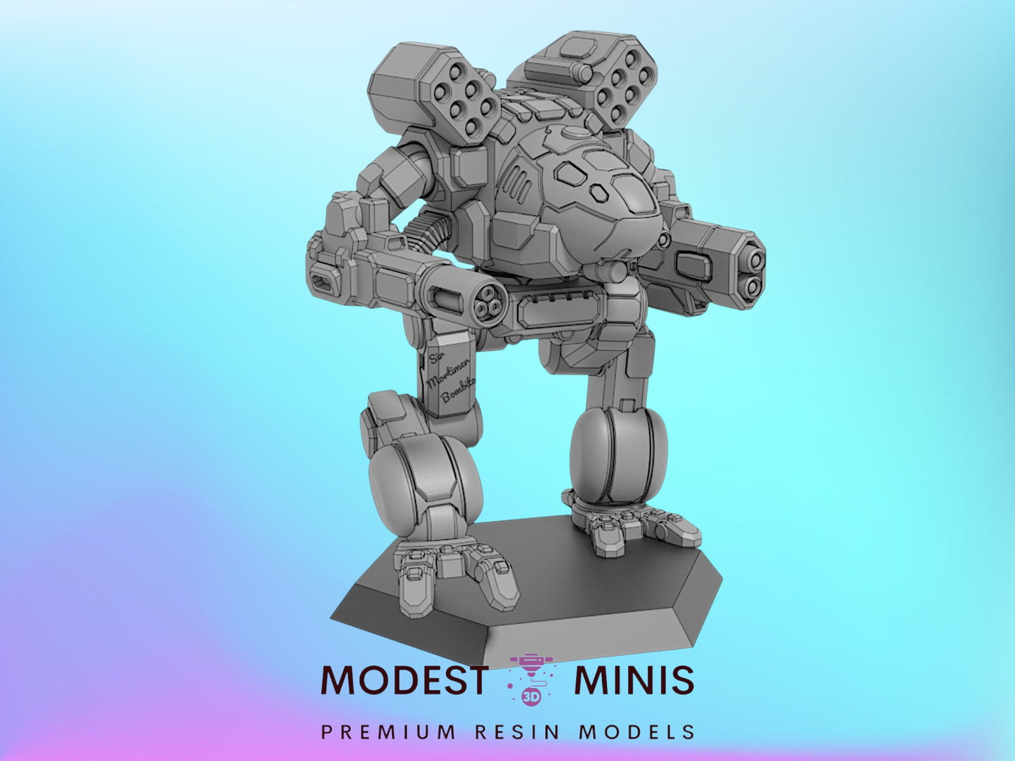 TimberC Mod W | 1:265 | 285 | 6mm Battletech Scale | Sir Mortimer