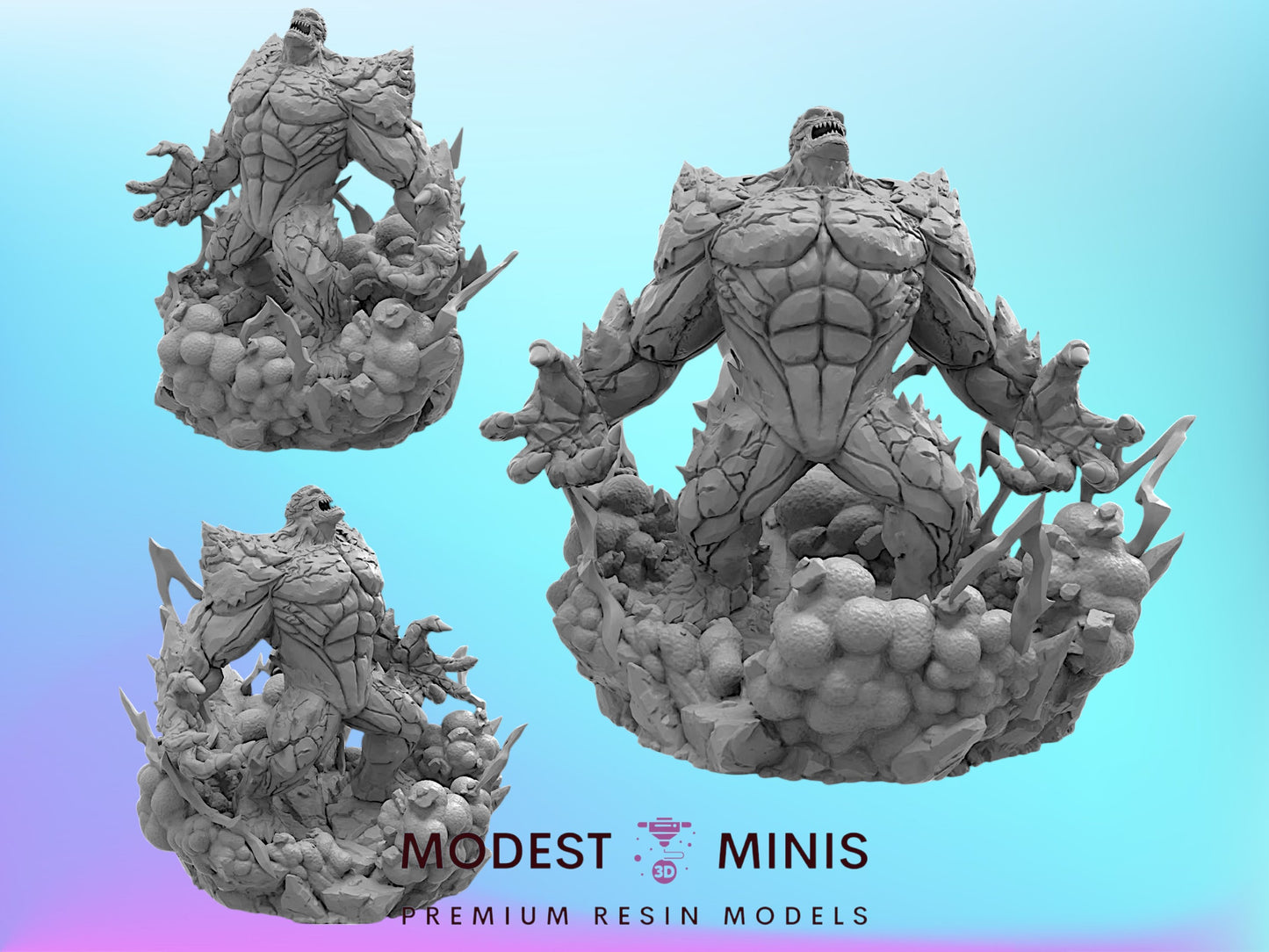 Titan Hulk | 32mm - 40mm Mini | Crisis Protocol Proxy | Superhero | Trident