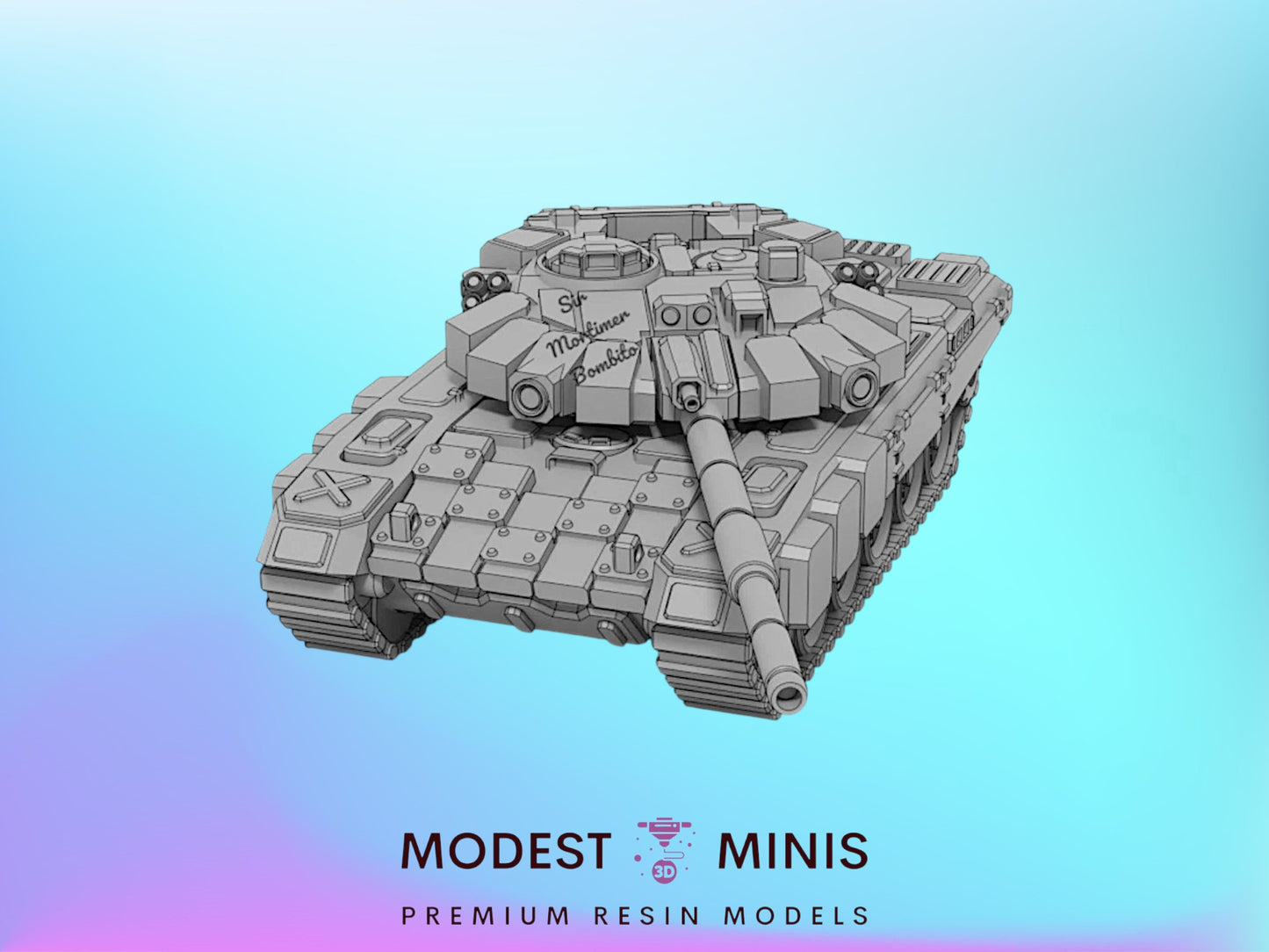 T900 EASY Assault Tank | 1:265 | 285 | 6mm Battletech Scale |