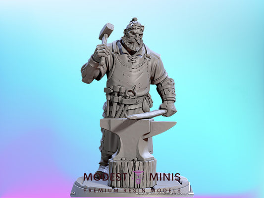 Torben | 28mm - 75mm Scale Resin Minis | DnD | Artisan Guild Villagers