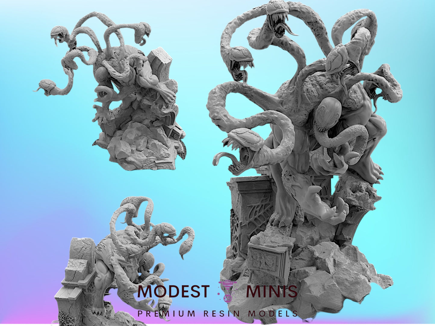 Toxin | 32mm - 40mm Mini | Crisis Protocol Proxy | Superhero | Trident