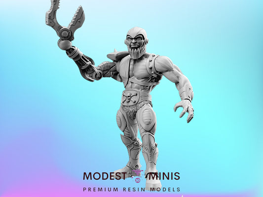 Maw-Face Trapclaw - 28mm - 100mm DnD Miniature | He-Man | 80's Fantasy Mini - RN Estudio