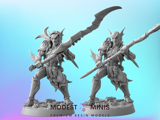 Triton Raider C | 28mm - 75mm Scale Resin Minis | DnD | Frostgrave Artisan Guild Sunken Kingdoms