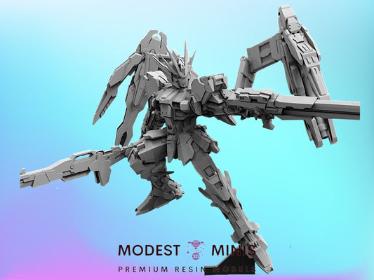 FKMSA Battle Droid Tyangwey - 28mm+ Scale Cyberpunk Miniature  |  Guyver | Papsikels