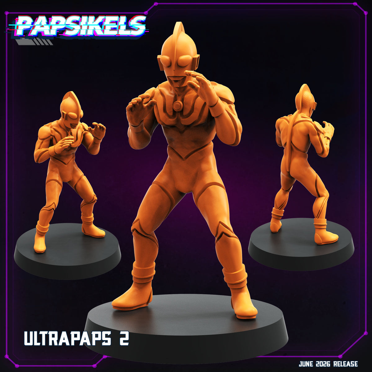 Ultrapaps - 28mm - 100mm Scale Cyberpunk Mini | Papsikels