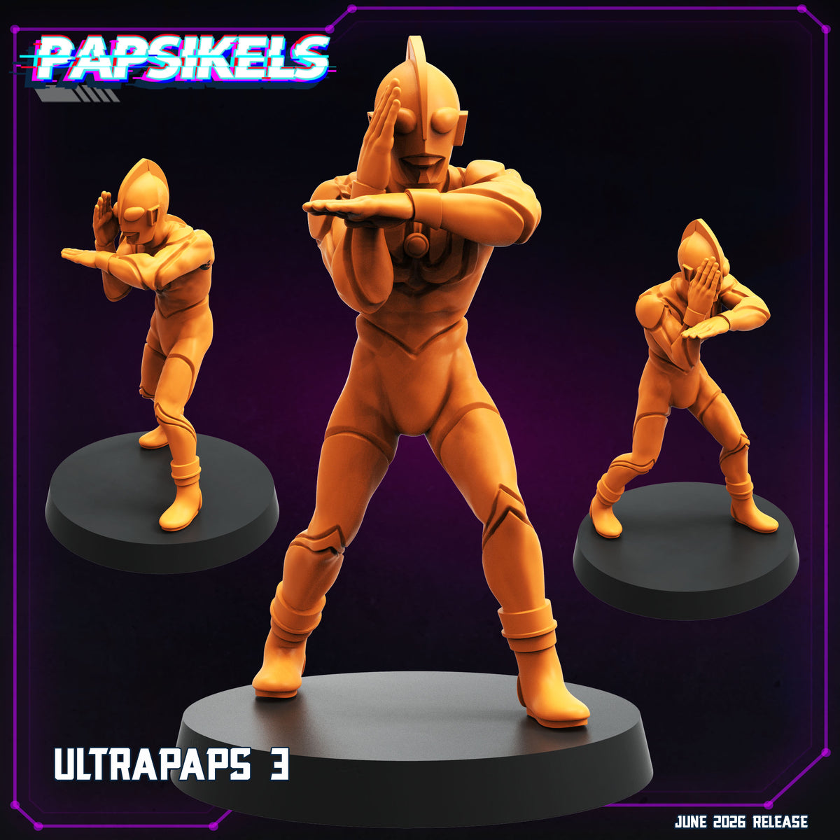 Ultrapaps - 28mm - 100mm Scale Cyberpunk Mini | Papsikels