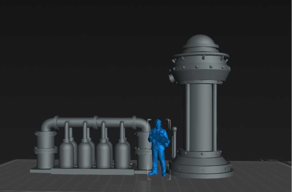 Engineering Set - 28mm - 75mm Scale | Sci Fi | Star Trek Mini