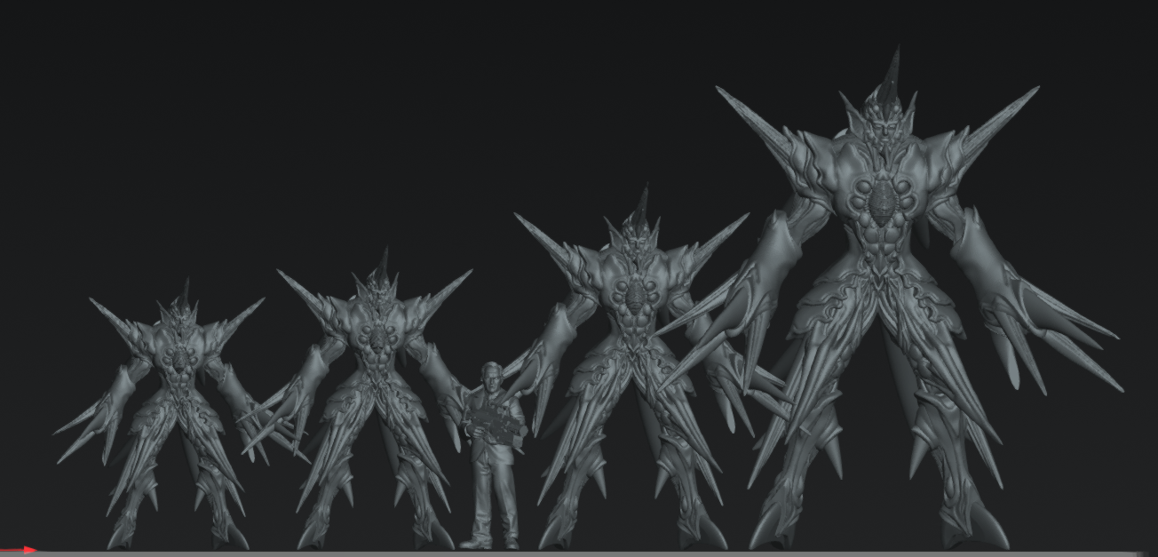 Papsilord Sin Rubeo Amniculus - Resin Cyberpunk Miniature  | Papsikels