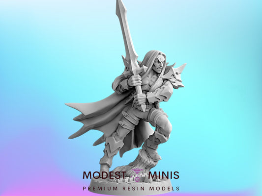 Soulless Vampire E | 28mm - 75mm Scale Resin Minis | DnD | Artisan Guild Vampires