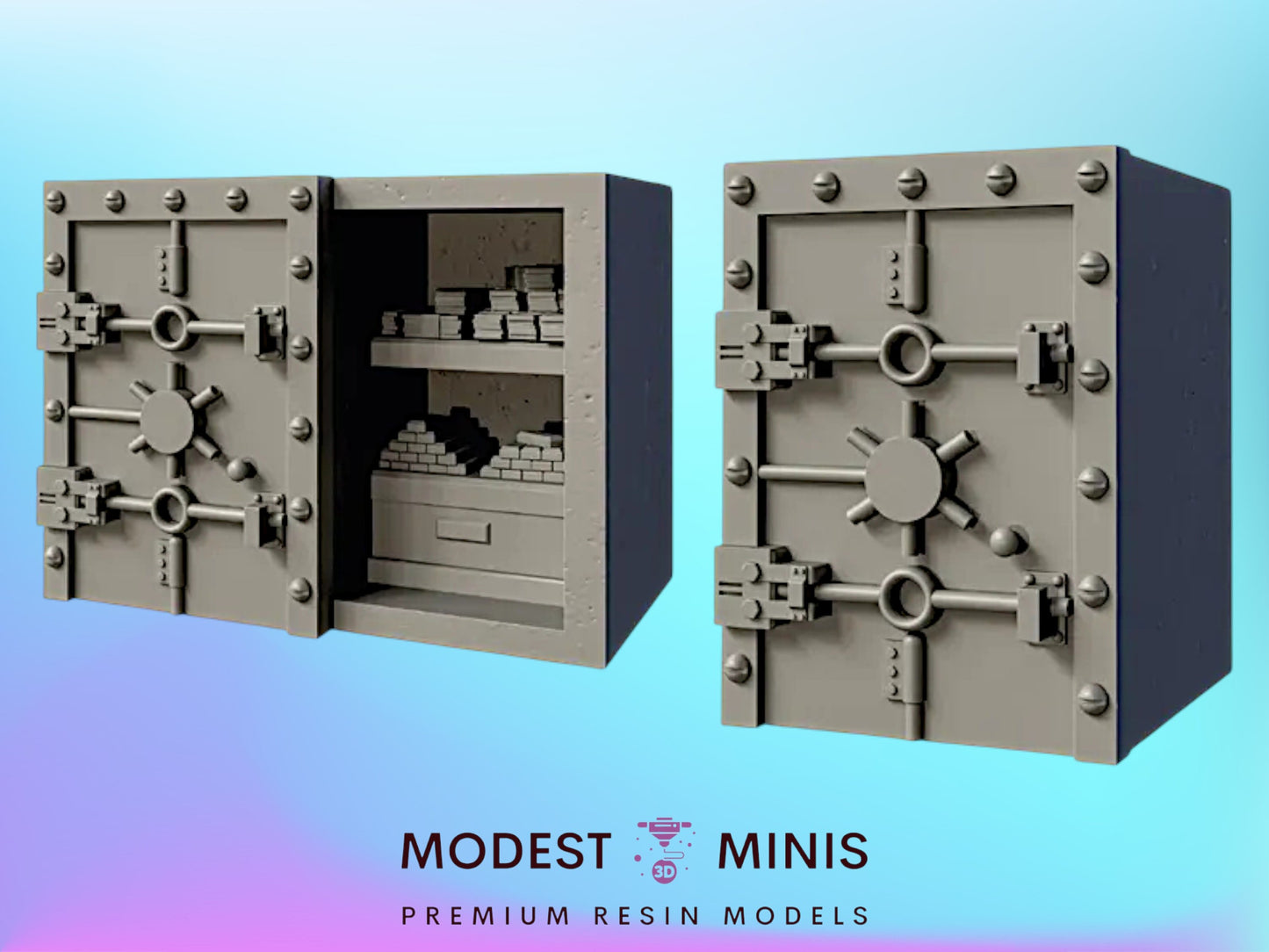 Vault | 28mm - 40mm Scale | Survivor Terrain | Crisis Protocol Terrain | HoH