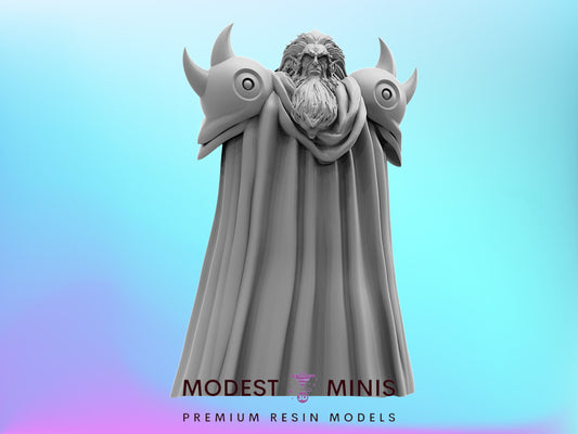 Waferdanos Human Form - 28mm+ Scale Cyberpunk Miniature  |  Guyver | Papsikels