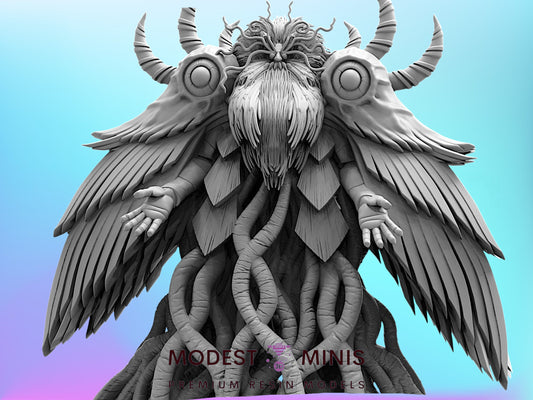 Waferdanos Battle Form - 28mm+ Scale Cyberpunk Miniature  |  Guyver | Papsikels