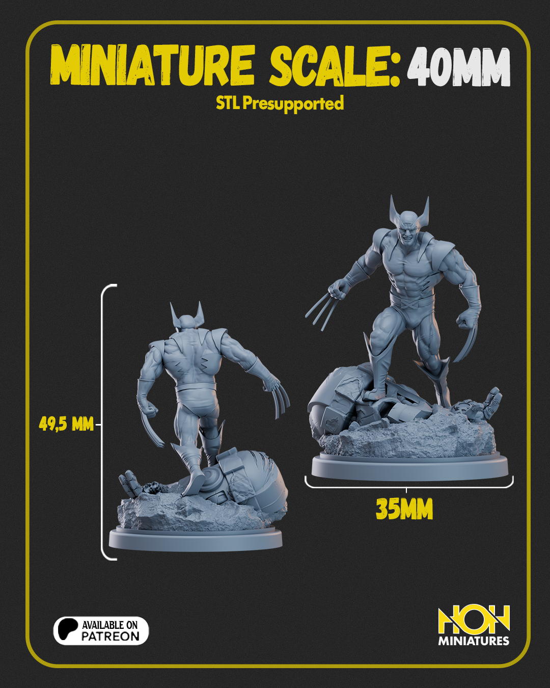 Unbreakable Berserker | Wolverine Proxy for Crisis Protocol | Hall of Heroes