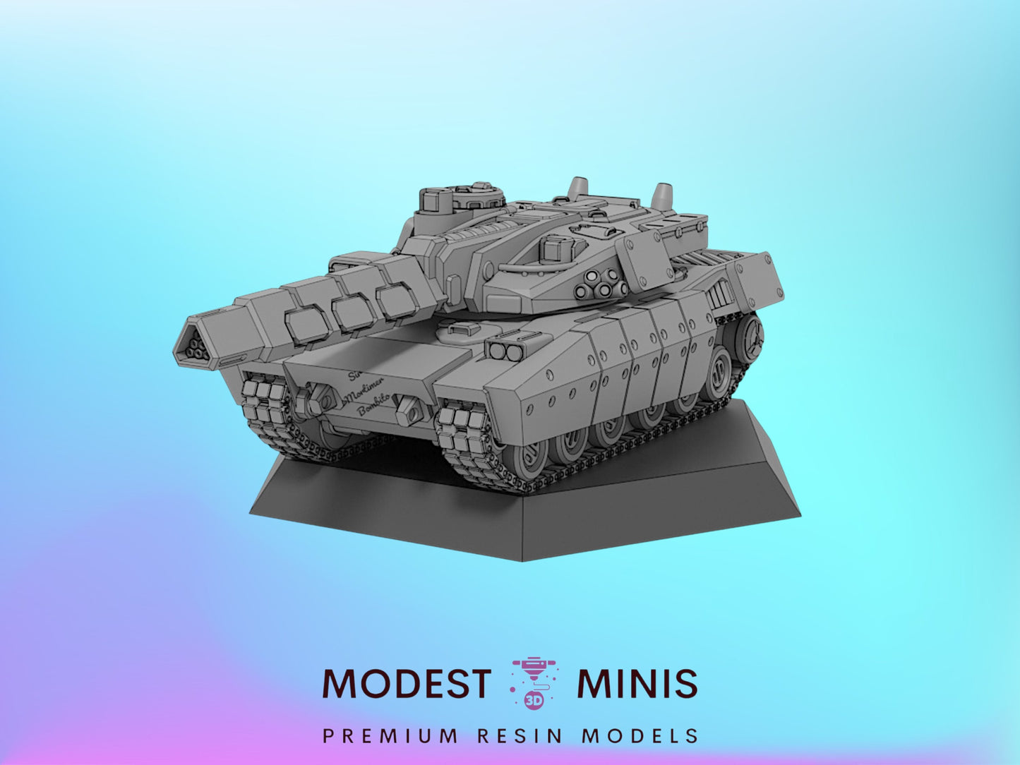 Wolverine SG Tank | 1:265 | 285 | 6mm Battletech Scale | Sir Mortimer